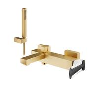 Lamborghini Hyper Mitigeur de baignoire avec set de douche, HYP9920-OS+LEV001-NOBO,