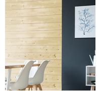Lambris Naturel Sapin - Ep.12 mm / l.135 mm / L.2,05 m - Paquet de 1,94 m²