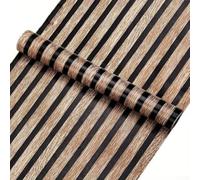 Lambris pour bois Autocollant 45cm x 10m Décoratif Lambris(Tea and Tea) | Pose simple outil, fini lambris pour bois naturel, pour idéal salon pour chambre, rouleau 45cm x 10m