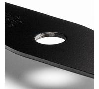 Lame 2 dents special ronce arbuste racine débroussailleuse diam 25,4mm ep 4mm