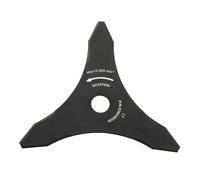 RYOBI Lame 3 Dents Tri-Arc+ Ø 26 cm RAC117 Acier Trempé et Réversible | Débroussaillage intensif des ronces et taillis, 2 faces utilisables, compatible RY18BCX26A et RBC36X26B, grand diamètre