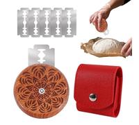 Lame À Lame de Boulanger pour Coupe et Scarification | Matériel de Boulangerie Sécurisé Pour Débutants en Boulangerie, Cuisine Maison et Ateliers de Pâtisserie Artisanale