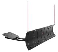 Lame à neige VEVOR, kit de chasse-neige 109/182 cm, facile à démonter, pelle à neige à montage universel avec volets en caoutchouc, lame en acier, lame de déneigement compatible avec la plupart des UT