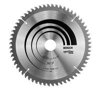 Lame BOSCH 2608640433 Optiline Wood Ø 216 mm 60 dents pour scie à onglet et radiale