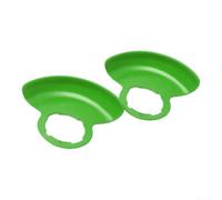 Lame Brosse Désherbage Plastique Acier Jardin(Dark Green) | Nylon flexible, élimine pour mousse pour herbes, rayer, compatible 25,4mm, pour terrasse pavés