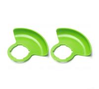 Lame Brosse Désherbage Plastique Acier Jardin(Green) | Nylon flexible, élimine pour mousse pour herbes, rayer, compatible 25,4mm, pour terrasse pavés