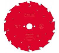 Lame carbure débit bois de construction Ø165x20 mm - 14 dents FREUD
