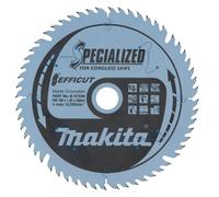 Lame carbure EFFICUT Ø165 mm x 1,0 mm pour bois, MDF et stratifié - MAKITA B-57336