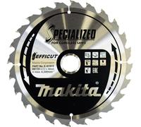 Lame carbure efficut MAKITA 235 x 20 mm, 24 dents, pour le bois
