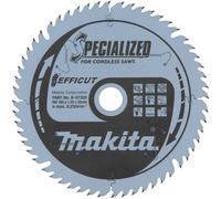 Lame carbure multi-bois Efficut MAKITA 165x20 mm 56 dents - B-57336
