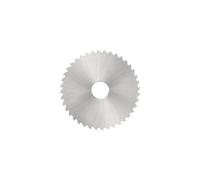 Lame circulaire métallique DIN 1838, diamètre 50 mm, épaisseur 0,8 mm, acier rapide (HSS), nombre de dents : 40