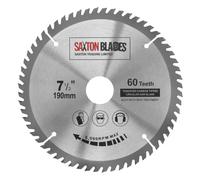 Lame circulaire TCT 190 mm x 60 dents x 30 mm alésage (anneau de 16 mm)