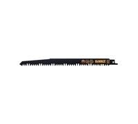 Lame cobalt 152 mm DEWALT pour scies sabre sans fil bois alu - 5 pièces - DT2345