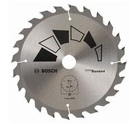 Lame coupe rapide et grossière BOSCH 165 mm 24 dents scie circulaire standard