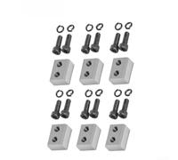 Lame de Cisaille Hydraulique pour en Acier, pour de Barres d'Armature, 6 | 40 Steel Construction, Cuts Round & Square Bars, CNC Precision Edges, Includes Screws & Washers, Easy Installation
