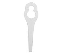 Lame de coupe d'herbe, pièces de tondeuse à gazon de lames de coupe-herbe 50pcs pour ALM 28 30(blanc)