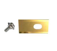Lame De Coupe-herbe En Acier Inoxydable, Lame De Coupe Avec Kit De Vis De Remplacement, Compatible Avec Dreame, Accessoires De Tondeuse À Gazon(Gold 24pcs)