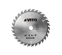 VITO - Lame de coupe débroussailleuse 30 dents diam 255mm Carbure Alesage 25.4