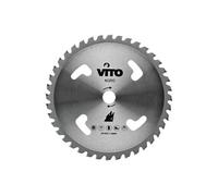 Lame de coupe pour débroussailleuse 40 dents Diam 255mm en Tungstène Alesage 25.4 VITO