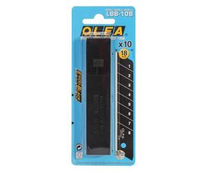 Lame de cutter noire Olfa LBB-10B - Etui de 10