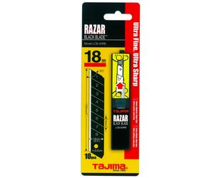 Lame de cutter Razar Black 18mm paquet de 10 Tajima