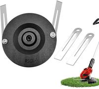 Lame de rechange en acier inoxydable avec protection de dessous de caisse, accessoires de débroussailleuse avec disque de coupe et vis, pour débroussailleuse sans fil Einhell (set de