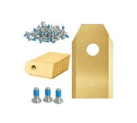 Lame de rechange pour robot tondeuse Ecovacs Goat G1/O800/O1000/O1200/O1600 [Lot de 30 lames + 30 vis]