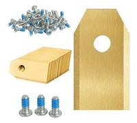 Lame de rechange pour robot tondeuse Ecovacs Goat G1/O800/O1000/O1200/O1600 [Lot de 30 lames + 30 vis] Phonillico®
