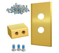 Lame de rechange pour robot tondeuse Mammotion LUBA AWD 1000 LUBA AWD 3000 LUBA AWD 5000 LUBA 2 AWD 3000 LUBA 2 AWD 10000 LUBA Mini YUKA 600 YUKA Mini 600 YUKA 1500 [Lot de 30 lames + 30 vis] Phonilli