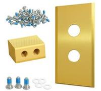 Lame de rechange pour robot tondeuse Mammotion Luba/Luba 2/Luba Mini/Yuka/Yuka Mini [Lot de 36 lames + 36 vis]