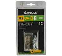 Lame de rechange pour robot tondeuse MTD Arnold Tin-Cut Worx; 9 unités
