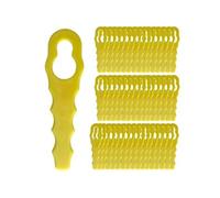 Lame de rechange RAC155 RAC157 RAC158 compatible pour Ryobi Coupe Bordure tête double Lames dentelées [Lot 50]