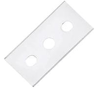 Lame de rechange WMF pour grattoir de plaque vitrocéramique Cromargan en acier inoxydable, partiellement mat, passe au lave-vaisselle