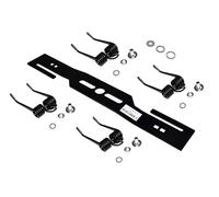 Lame de scarificateur pour tondeuse à gazon + 4 ressorts doubles trempés