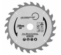 Lame de scie 230x2,5x30 mm, 24 dents en carbure de tungstène (HM), à dents interchangeables, conforme à la norme DIN EN 847-1