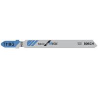 Bosch Lames de scie sauteuse T118G Basic for Metal 2 608 631 674 – 92 mm – 3 pièces