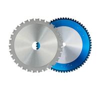 Lame de scie à métaux Lames de scie circulaire TCT, 136-355mm, outils de coupe à revêtement bleu for couper le disque métallique, 1 pièce