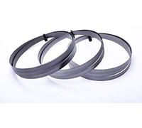 Lame de scie à ruban haute performance, lot de 3, dimensions 1140 x 13 x 0,65 mm, alliage bimétallique M42, 6-10 dents par pouce