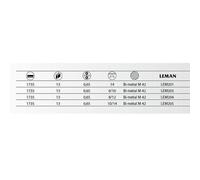 Lame de scie à ruban PAE 1735 x 13 x 0,65 mm x 10/14 TPI - Bi-Métal M42 - Métal - LEM205 - Leman