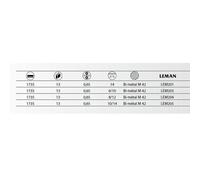 Lame de scie à ruban PAE 1735 x 13 x 0,65 mm x 8/12 TPI - Bi-Métal M42 - Métal - LEM204 - Leman