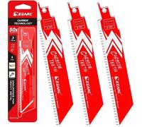 Lame de scie alternative EZARC carbure 150mm 8 TPI 3 pcs