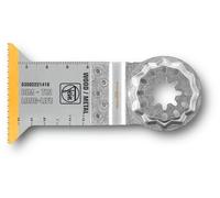 Lame de scie bimétallique Fein E-Cut avec revêtement TiN, longueur 50 mm, largeur 50 mm, lot de 50 | 63502221450