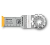 Lame de scie bimétallique Fein E-Cut avec revêtement TiN, longueur 55 mm, largeur 28 mm, lot de 5 | 63502222430