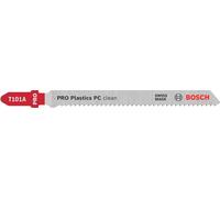 Bosch 5x Lames de scie sauteuse T 101 A Special for Acrylic (pour Feuilles de plastique et de polycarbonate, Professional Accessoire Scie sauteuse)