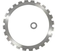 Lame de scie circulaire - Ø 40,6 cm - Avec roue d'entraînement circulaire - Argent