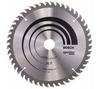 Lame de scie circulaire 160 x 20 x 1,8 mm Optiline Wood pour le bois 48 dents BOSCH 2608641172