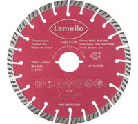 Lame de scie circulaire Ø180 x 2.4 x 29 mm LAMELLO - Diamant - Prof.60 mm - Pour béton-brique - 132530