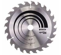 Lame de scie circulaire 190 x 30 x 2 mm Optiline Wood pour le bois 24 dents BOSCH 2608641185