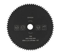 Lame de Scie Circulaire 85 mm x 10 mm 72 Dents HSS, Disque de Coupe pour Bois et Métal, Lame de Rechange pour Scie Circulaire Portable, Mini Scie sur Table et Outil Rotatif