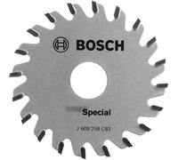 Lame de scie circulaire au carbure Bosch Accessories Special 2609256C83 65 x 15 mm Nombre de dents: 20 1 pc(s)